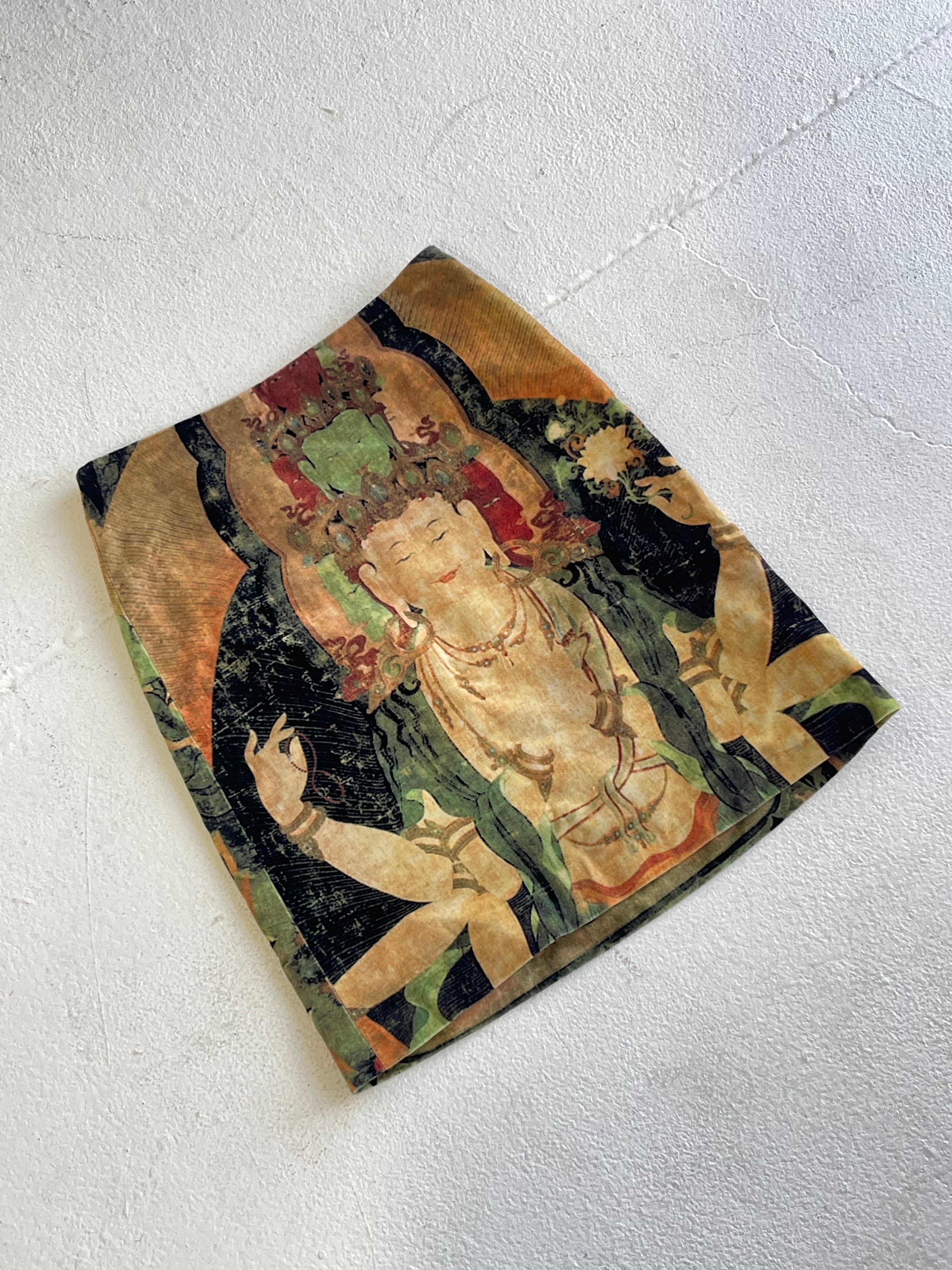 archival vivenne tam 90s budda skirt